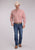 Roper Mens 2500 Satillo Foulard Rust 100% Cotton 1 Pkt L/S Shirt