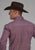 Roper Mens Highway Foulard Red 100% Cotton 1 Pkt L/S Shirt