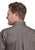 Roper Mens 2594 Stretch Foulard Grey Cotton Blend 1 Pkt L/S Shirt
