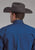 Roper Mens 2249 Black Fill Blue 100% Cotton Btn L/S Shirt