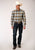 Roper Mens Black 100% Cotton Country Road BD L/S Button Shirt