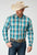 Roper Mens Waters Edge Plaid Multi-Color 100% Cotton L/S Shirt