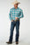 Roper Mens Waters Edge Plaid Multi-Color 100% Cotton L/S Shirt