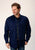 Roper Mens Brushed Twill Blue 100% Cotton L/S Shirt