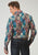 Roper Mens 1909 Vintage Patchwork Multi-Color 100% Cotton L/S Shirt