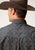 Roper Mens 1378 Redwood Medallion Grey 100% Cotton Btn L/S Shirt