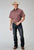 Roper Mens 1896 Vintage Paisley Red 100% Cotton S/S Shirt