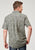 Roper Mens 1901 Estampa Paisley Green 100% Cotton S/S Shirt