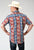 Roper Mens 1893 Vertical Tropical Aztec Red 100% Cotton 1 Pkt S/S Shirt