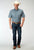 Roper Mens Frontier Foulard Multi-Color 100% Cotton S/S Shirt