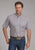 Roper Mens Pinwheel Foulard Tan 100% Cotton 1 Pkt S/S Shirt