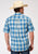 Roper Mens 1942 Chicory Ombre Blue 100% Cotton 1 Pkt S/S Shirt