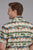 Roper Mens Tropical Horses Brown/Green 100% Cotton S/S Shirt