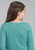 Roper Kids Girls Lets Get Western Turquoise Poly/Rayon L/S T-Shirt