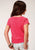 Roper Kids Girls Watermelon Cactus Pink Poly/Rayon S/S T-Shirt