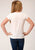 Roper Kids Girls Bull Sun Hat Ivory Poly/Cotton S/S T-Shirt
