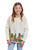 Roper Kids Girls Colorful Cactus Cream 100% Cotton Sweatshirt