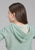Roper Kids Girls Walking The Horse Aqua/Cream 100% Cotton Hoodie