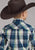 Roper Kids Boys 2183 Contrast Dobby Blue/White 100% Cotton L/S Shirt