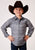 Roper Kids Boys 1895 River Aztec Grey 100% Cotton L/S Shirt