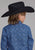 Roper Kids Boys 2251 Sapphire Ornamental Blue 100% Cotton L/S Shirt