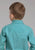 Roper Kids Boys 2250 Four Point Foulard Turquoise Cotton Blend L/S Shirt