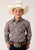 Roper Kids Boys Copper Spring Paisley Orange 100% Cotton L/S Shirt