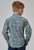 Roper Kids Boys 1933 Delft Paisley Blue 100% Cotton L/S Shirt