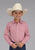 Roper Kids Boys 2500 Saltillo Foulard Rust 100% Cotton L/S Shirt