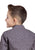 Roper Kids Boys 2580 Plum Foulard Grey 100% Cotton L/S Shirt