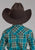 Roper Kids Boys Real Plaid Teal 100% Cotton L/S Shirt