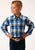 Roper Kids Boys Blue 100% Cotton L/S Shirt