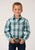 Roper Kids Boys Meadow Plaid Green 100% Cotton L/S Shirt