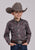 Roper Kids Boys 2742 Iron Paisley Grey 100% Cotton Btn L/S Shirt
