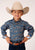 Roper Boys Kids Multi-Color 100% Cotton Amarillo Paisley BD L/S Btn Shirt S