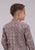 Roper Kids Boys 2499 Clay Paisley Orange 100% Cotton Btn L/S Shirt