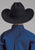 Roper Kids Boys 2249 Black Fill Blue 100% Cotton Btn L/S Shirt