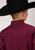 Roper Boys Wine 100% Cotton Black Fill Solid BD L/S Btn Shirt