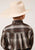 Roper Boys Kids Brown 100% Cotton Pinewood Plaid BD L/S Button Shirt