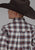 Roper Kids Boys 2164 Stretch Plaid Brown Cotton Blend Btn L/S Shirt