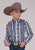 Roper Kids Boys Vertical Retro Stripe Grey 100% Cotton L/S Shirt