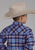 Roper Kids Boys 2205 Unlined Flannel Blue 100% Cotton L/S Shirt