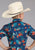 Roper Youth Boys 2354 Hawaiian Print Blue 100% Cotton S/S Shirt