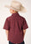 Roper Kids Boys 1488 Texture Diamond Red 100% Cotton S/S Shirt