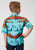 Roper Kids Boys 1900 Hawaiian Blue 100% Cotton S/S Shirt