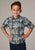 Roper Kids Boys 2002 Distressed Tropical Grey 100% Cotton S/S Shirt