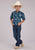 Roper Kids Boys 2462 Panlolos Print Blue 100% Cotton 1 Pkt S/S Shirt