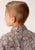 Roper Kids Boys 1453 Copper Spring Orange 100% Cotton S/S Shirt