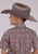 Roper Kids Boys 2499 Clay Paisley Orange 100% Cotton Btn S/S Shirt