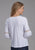 Roper Womens Crochet Bishop Sleeves White 100% Cotton L/S Blouse